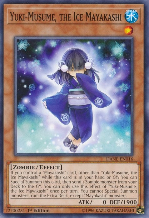Image for Yuki-Musume, the Ice Mayakashi (DANE-EN016) (DANE) - YuGiOh