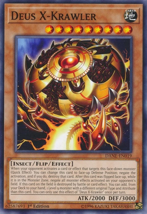 Image for Deus X-Krawler (DANE-EN019) (DANE) - YuGiOh