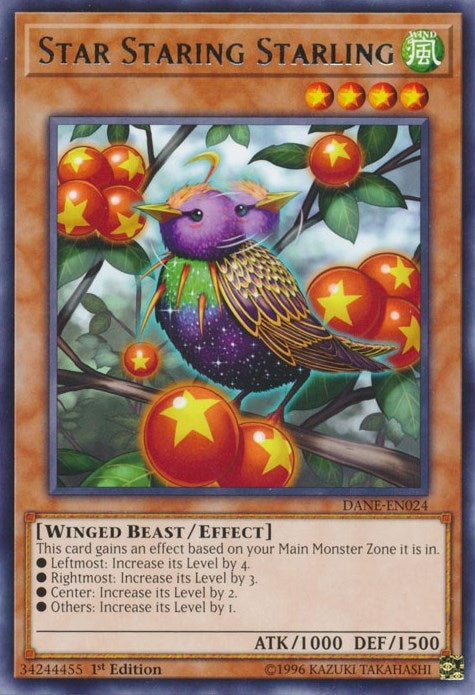 Image for Star Staring Starling (DANE-EN024) (DANE) - YuGiOh