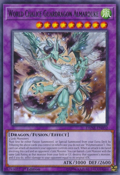 Image for World Chalice Guardragon Almarduke (DANE-EN032) (DANE) - YuGiOh