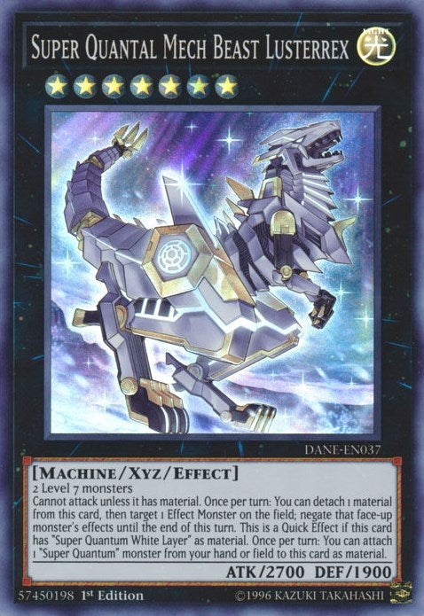 Image for Super Quantal Mech Beast Lusterrex (DANE-EN037) (DANE) - YuGiOh