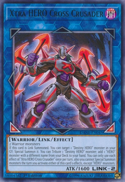 Image for Xtra HERO Cross Crusader (DANE-EN045) (DANE) - YuGiOh