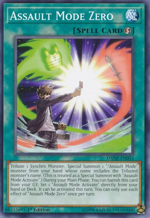 Image for Assault Mode Zero (DANE-EN055) (DANE) - YuGiOh