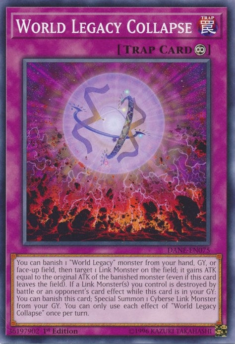 Image for World Legacy Collapse (DANE-EN075) (DANE) - YuGiOh