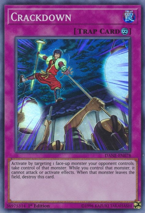 Image for Crackdown (DANE-EN078) (DANE) - YuGiOh