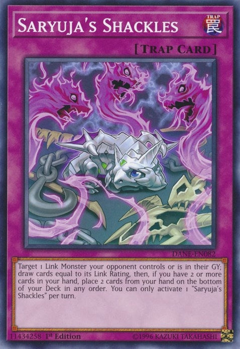 Image for Saryuja's Shackles (DANE-EN082) (DANE) - YuGiOh