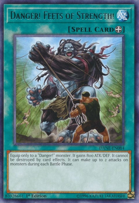 Image for Danger! Feets of Strength! (DANE-EN084) (DANE) - YuGiOh