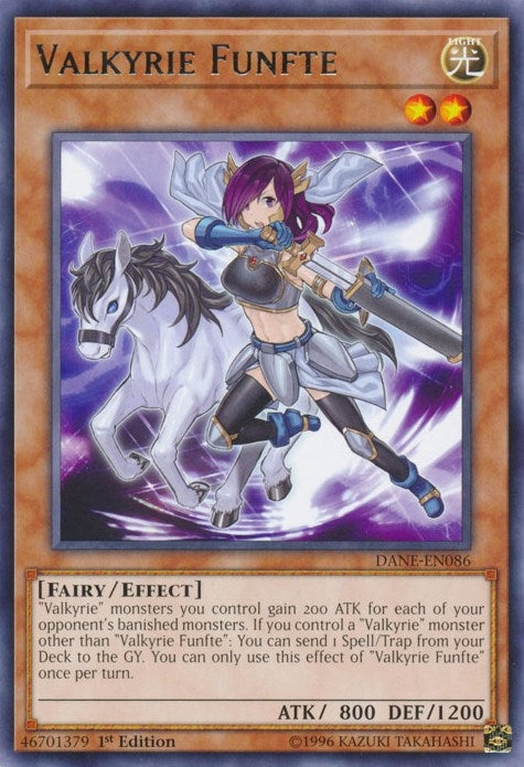 Image for Valkyrie Funfte (DANE-EN086) (DANE) - YuGiOh
