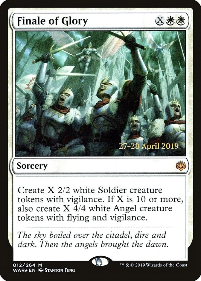 Image for Finale of Glory (12) (Prerelease Cards) - Magic: The Gathering