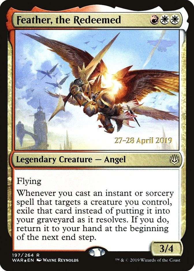 Image for Feather, the Redeemed (197) (Prerelease Cards) - Magic: The Gathering