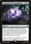 Image for Command the Dreadhorde (82) (Prerelease Cards) - Magic: The Gathering