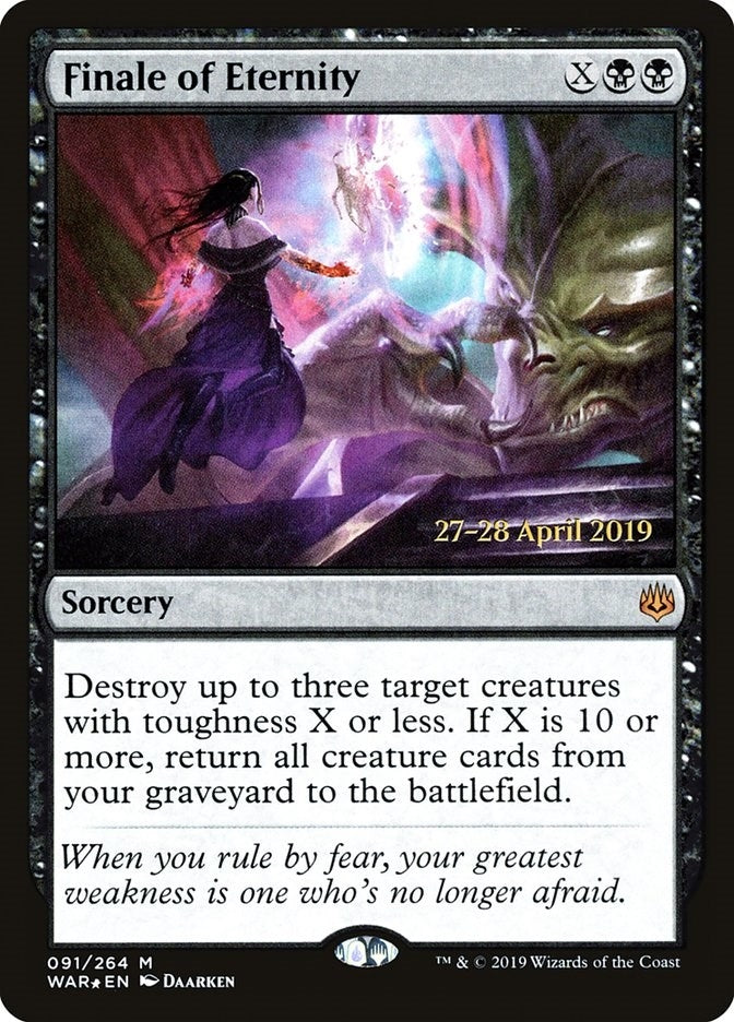 Image for Finale of Eternity (91) (Prerelease Cards) - Magic: The Gathering