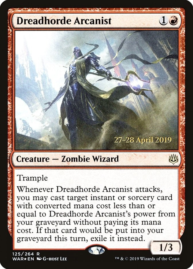 Image for Dreadhorde Arcanist (125) (Prerelease Cards) - Magic: The Gathering