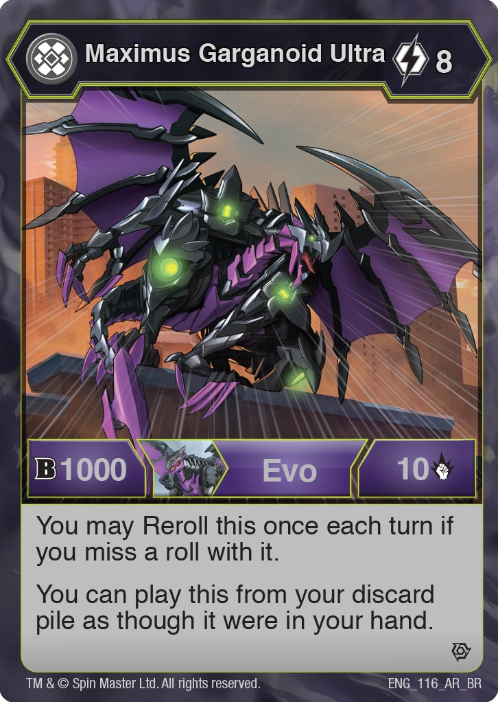 Image for Maximus Garganoid Ultra (116) (Resurgence) - Bakugan TCG