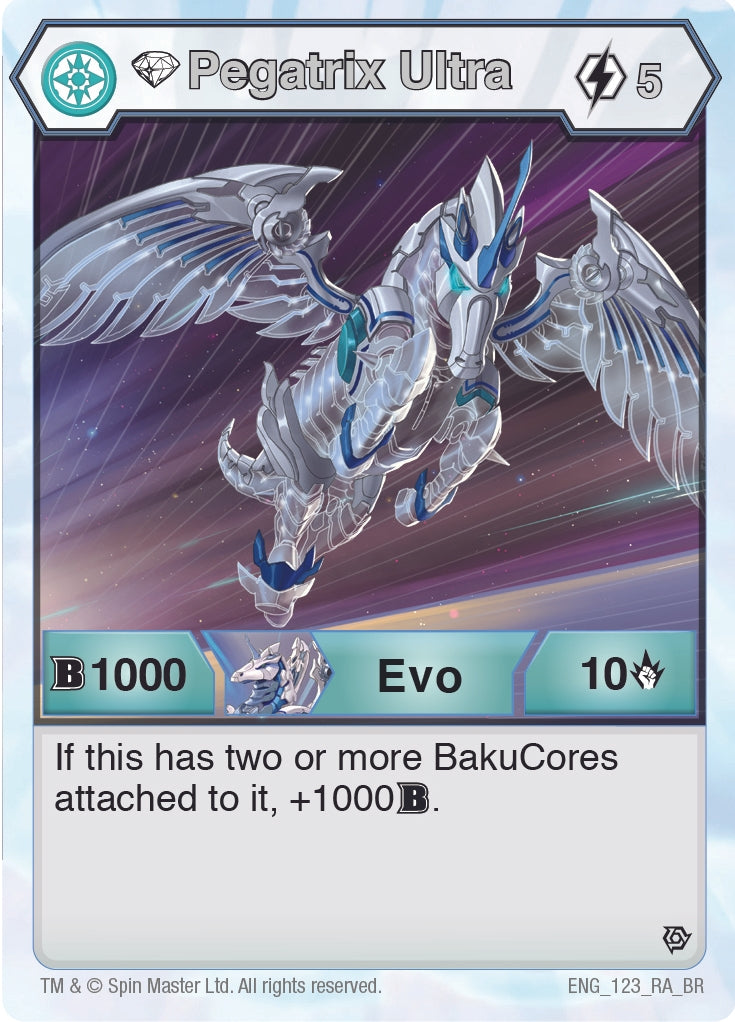 Image for Diamond pegatrix Ultra (123) (Resurgence) - Bakugan TCG