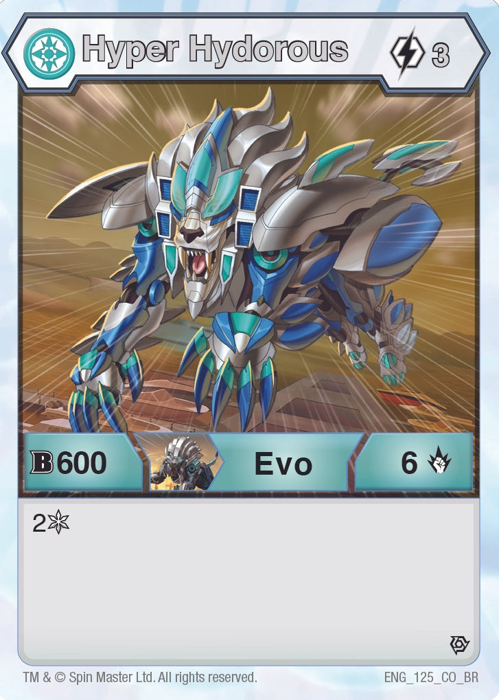 Image for Hyper Hydorous (125) (Resurgence) - Bakugan TCG