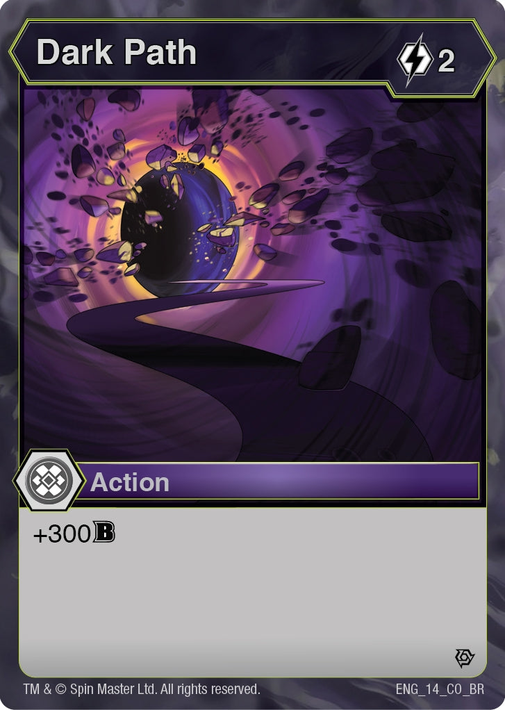 Image for Dark Path (14) (Resurgence) - Bakugan TCG