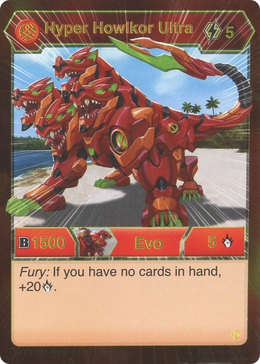 Image for Hyper Howlkor Ultra (149) (Resurgence) - Bakugan TCG