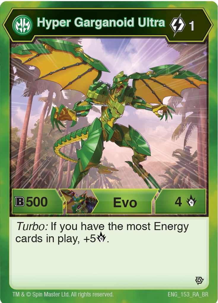 Image for Hyper Garganoid Ultra (153) (153) (Resurgence) - Bakugan TCG