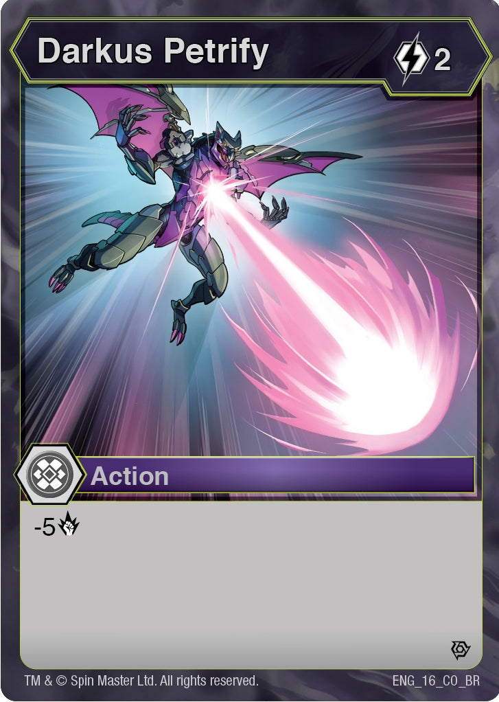 Image for Darkus Petrify (16) (Resurgence) - Bakugan TCG