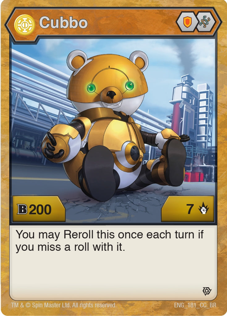 Image for Cubbo (181) (181) (Resurgence) - Bakugan TCG