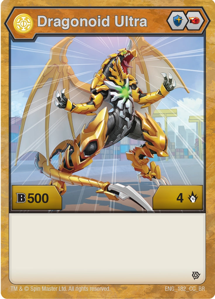 Image for Dragonoid Ultra (182) (Resurgence) - Bakugan TCG