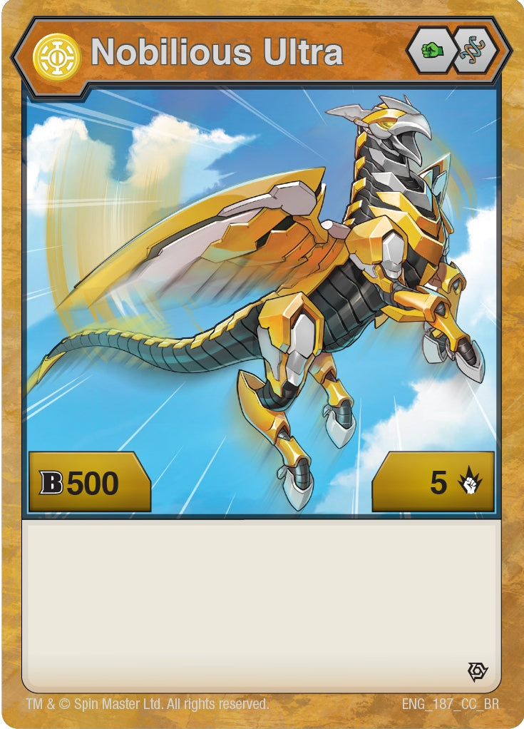 Image for Nobilious Ultra (187) (187) (Resurgence) - Bakugan TCG