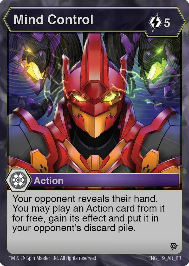 Image for Mind Control (19) (Resurgence) - Bakugan TCG