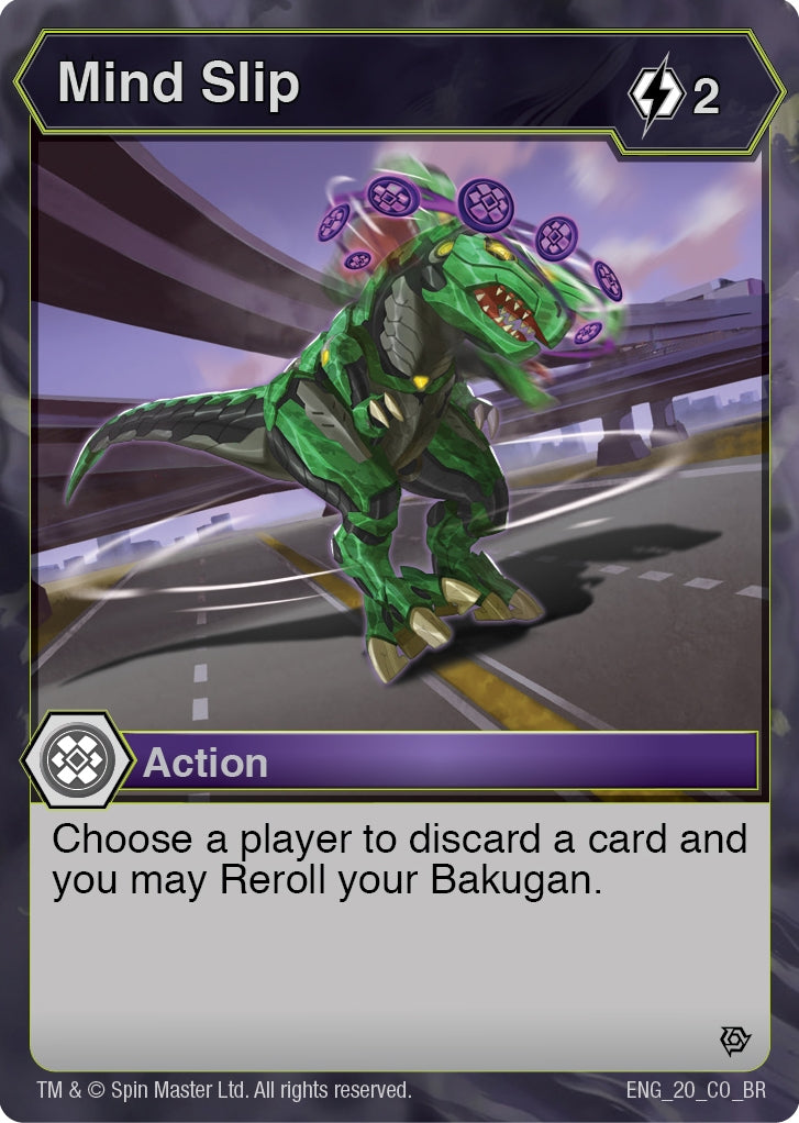 Image for Mind Slip (20) (Resurgence) - Bakugan TCG