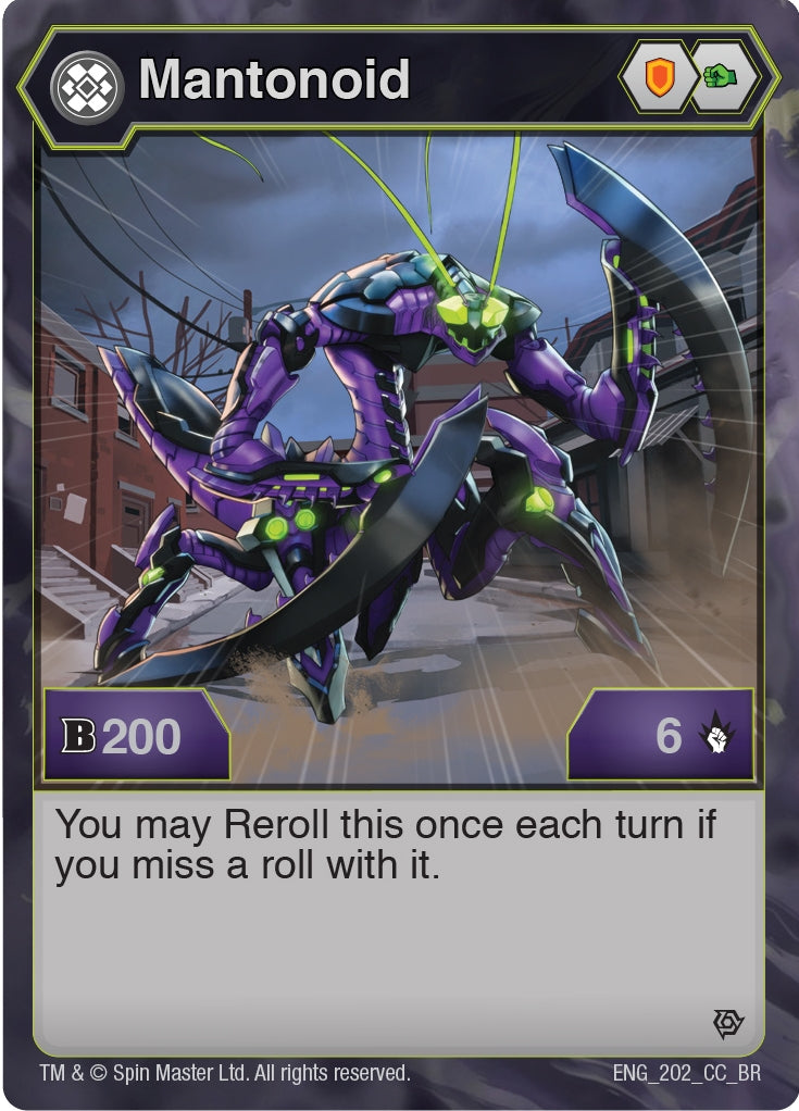 Image for Mantonoid (202) (202) (Resurgence) - Bakugan TCG