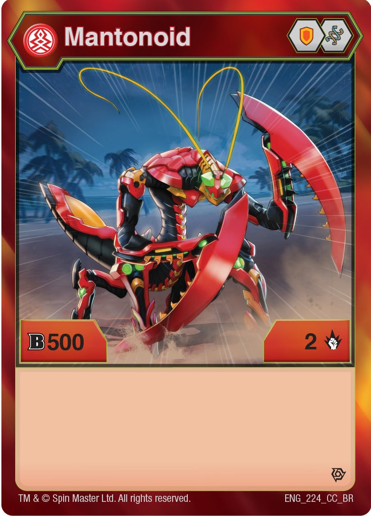 Image for Mantonoid (224) (224) (Resurgence) - Bakugan TCG