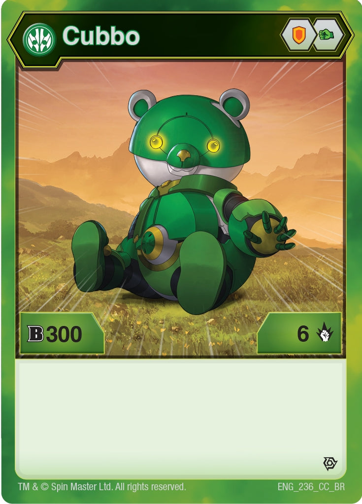 Image for Cubbo (236) (236) (Resurgence) - Bakugan TCG