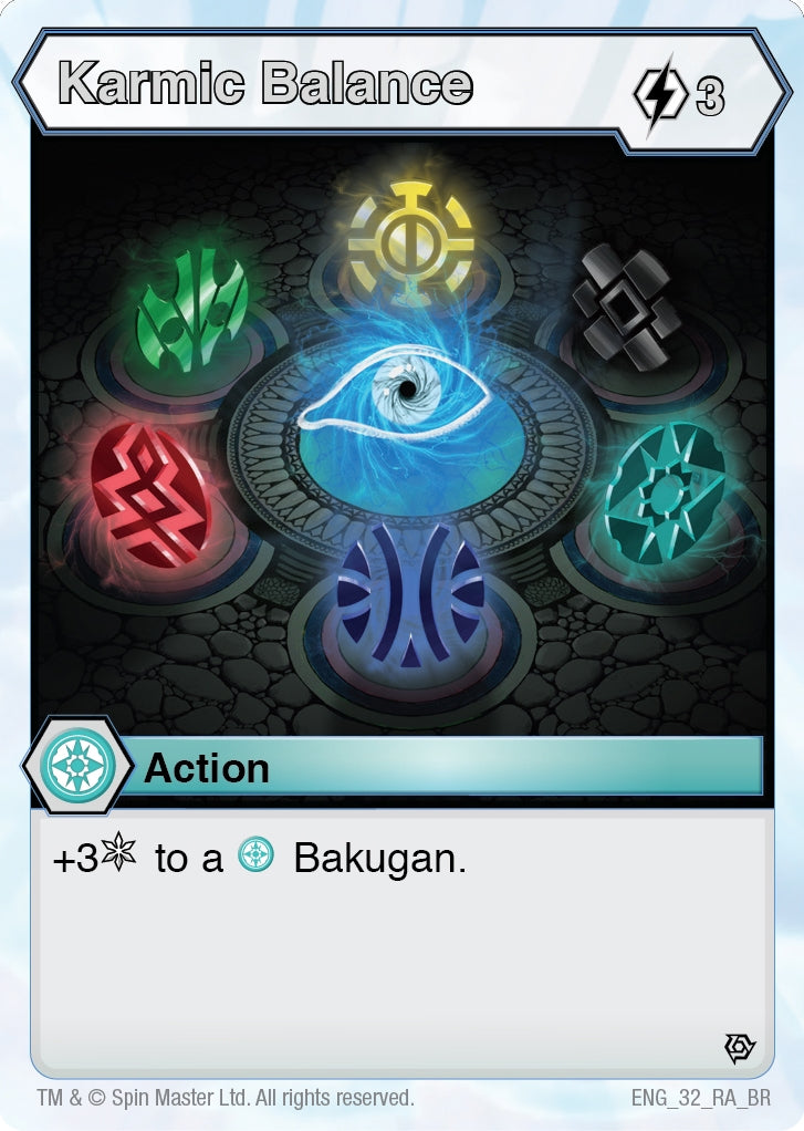 Image for Karmic Balance (32) (Resurgence) - Bakugan TCG