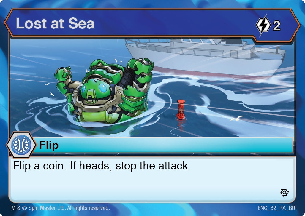 Image for Lost at Sea (62) (Resurgence) - Bakugan TCG