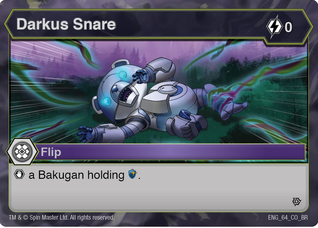 Image for Darkus Snare (64) (Resurgence) - Bakugan TCG