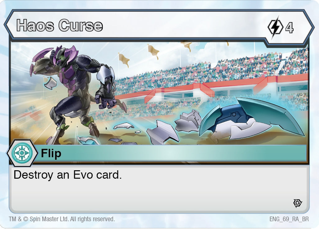 Image for Haos Curse (69) (Resurgence) - Bakugan TCG