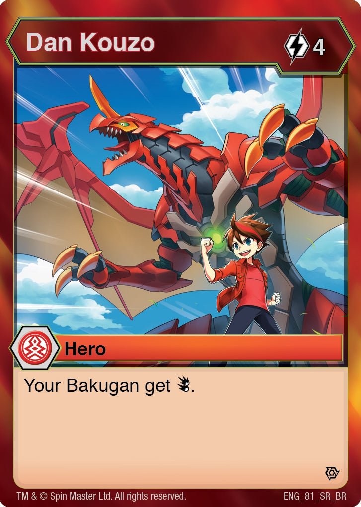 Image for Dan Kouzo (81) (Resurgence) - Bakugan TCG