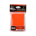 Image for Small Sleeves - Flat Matte - Orange (60-Pack) - Card Sleeves