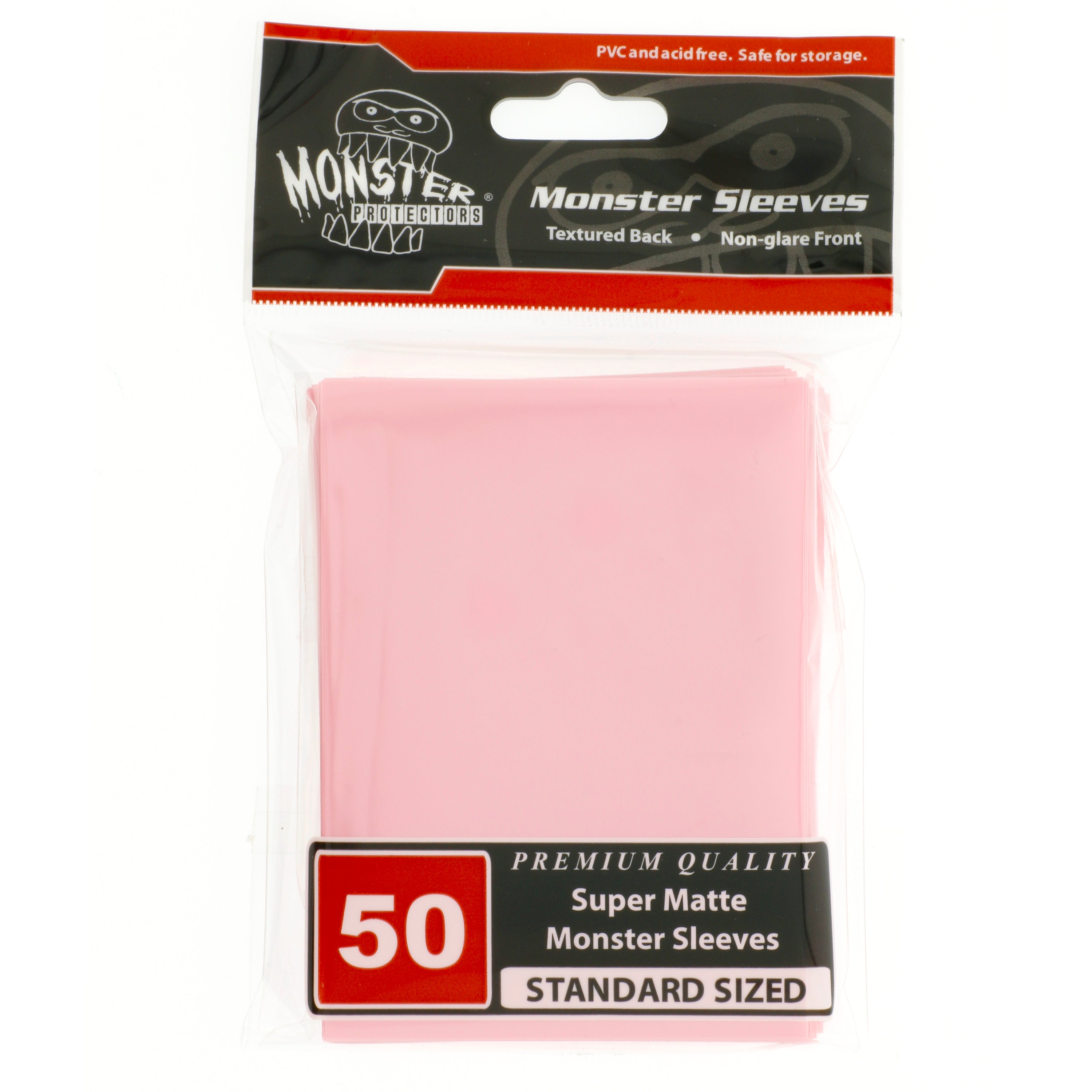 Image for Standard Sleeves - Super Matte - Pink (50-Pack) - Card Sleeves