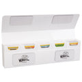 Image for Hydra Mega - 5 Compartment Deck Box - White (Holds 375) - Deck Boxes