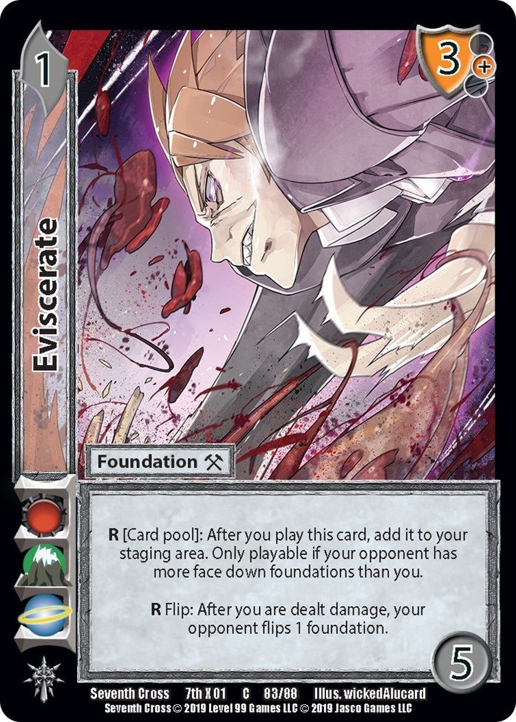Image for Eviscerate (83) (Seventh Cross) - UniVersus