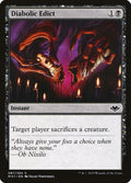 Image for Diabolic Edict (87) (Modern Horizons) - Magic: The Gathering