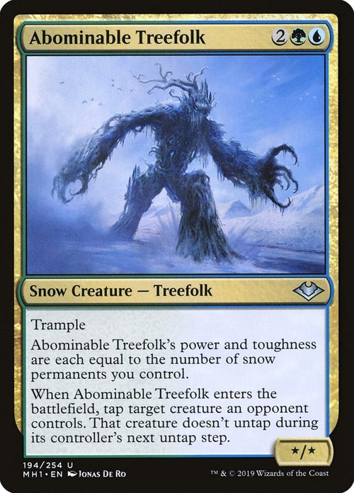 Image for Abominable Treefolk (194) (Modern Horizons) - Magic: The Gathering
