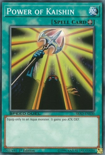 Image for Power of Kaishin (SBAD-EN030) (SBAD) - YuGiOh