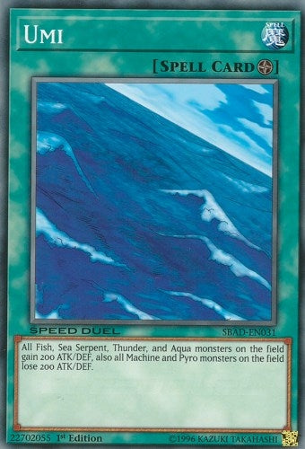 Image for Umi (SBAD-EN031) (SBAD) - YuGiOh