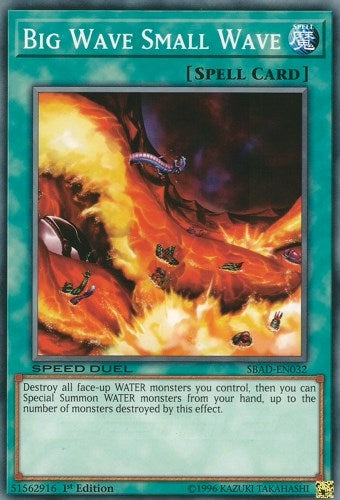 Image for Big Wave Small Wave (SBAD-EN032) (SBAD) - YuGiOh