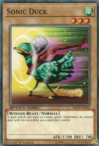 Image for Sonic Duck (SBAD-EN036) (SBAD) - YuGiOh