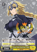 Image for "Great Holy Grail War" Ruler (BCS 2018) (APO/S53-PE02 PR) (Fate/Apocrypha) - Weiss Schwarz