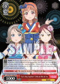 Image for "Let's Sing Together!" Chika & Riko & You (LSS/WE27-PE02 PR) (Love Live! Sunshine!! Extra Booster) - Weiss Schwarz
