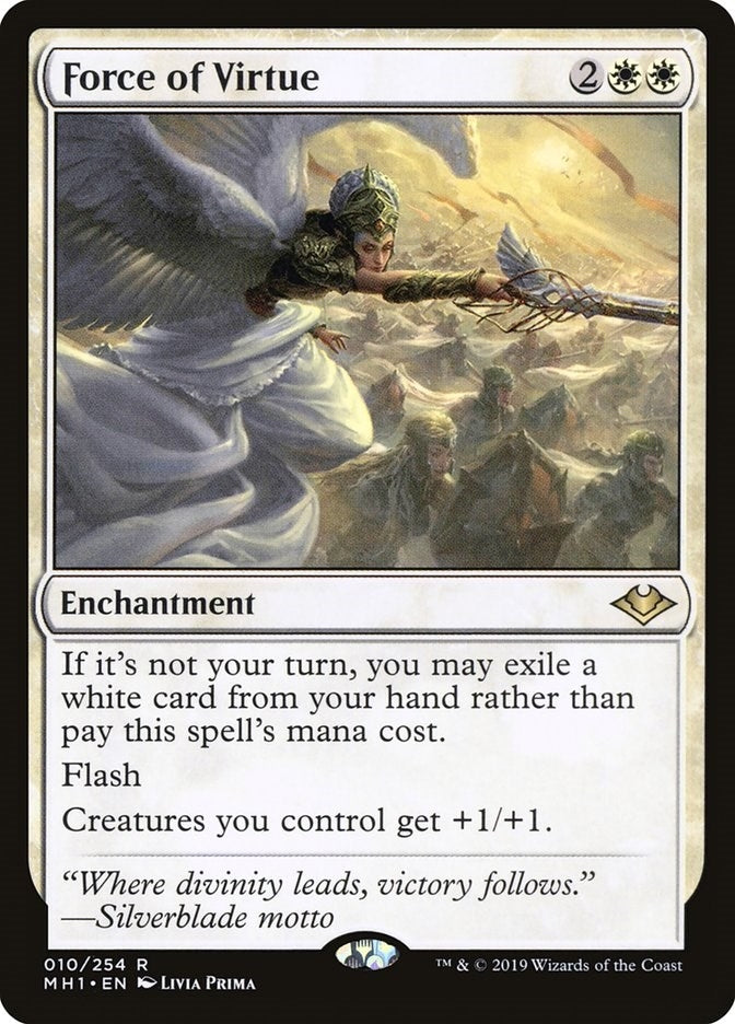 Image for Force of Virtue (10) (Modern Horizons) - Magic: The Gathering
